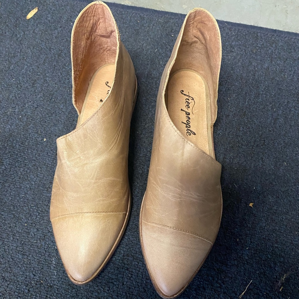 Free People Royale Leather Flat